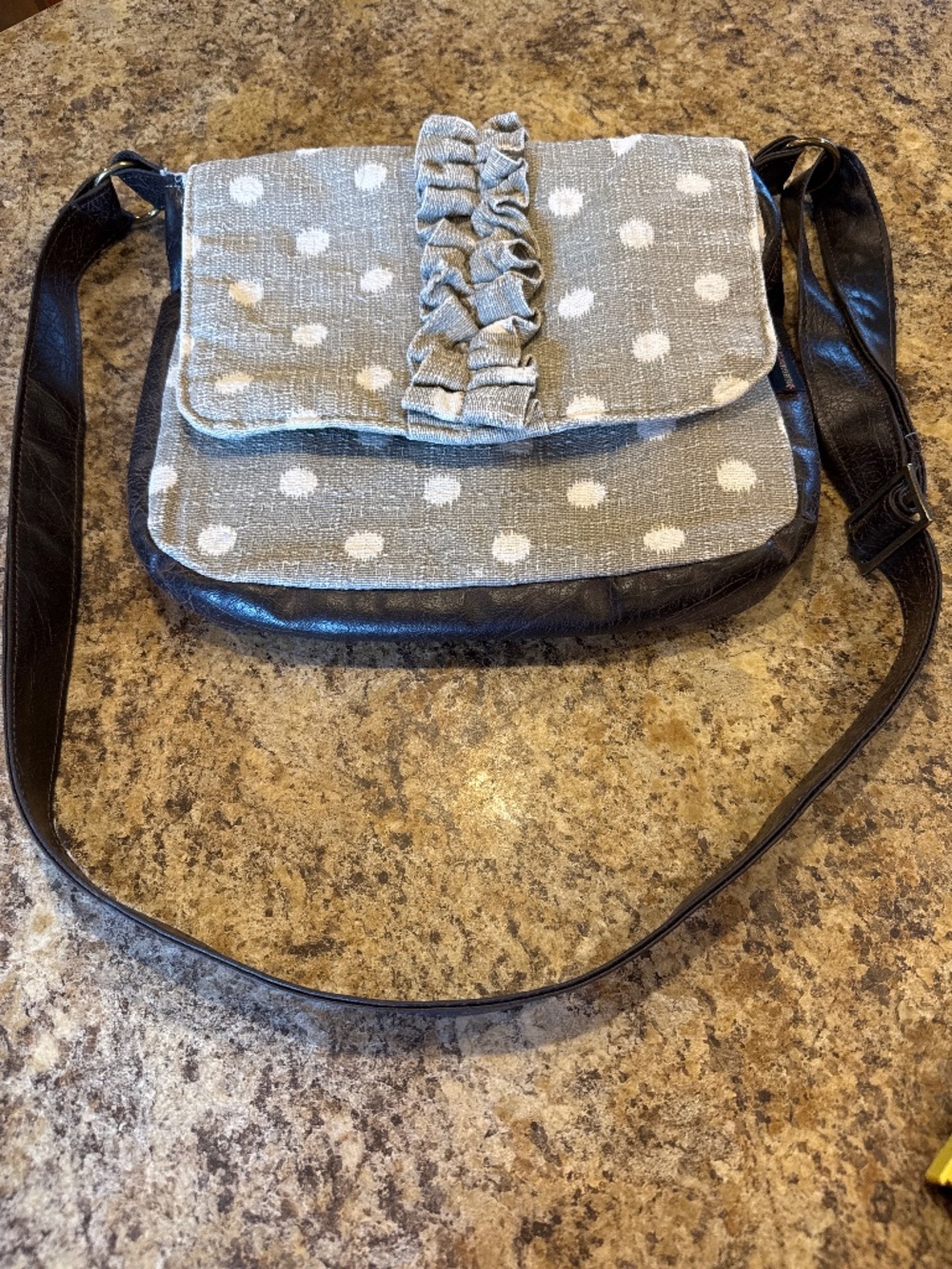 Rebekah Scott Designs  Polka dot purse